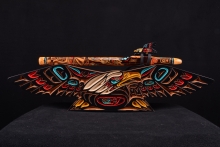 Ironwood (desert) Native American Flute, Minor, Mid A-4, #F44K (32)